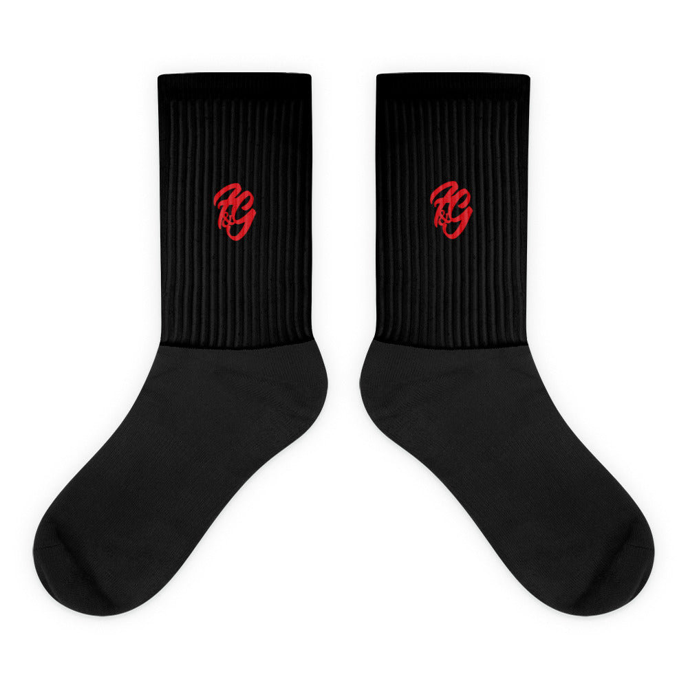 Black Cushion Socks